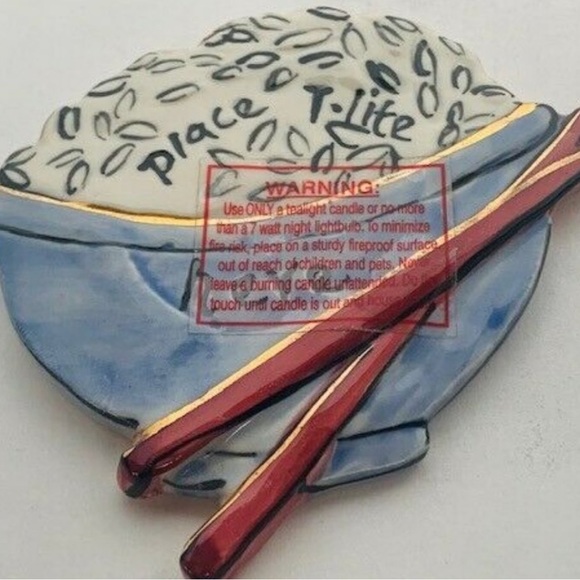 Blue Sky Pottery sculpture cottage Asian Restaurant figurine rare - Picture 6 of 7